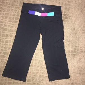 Lululemon reversible crop pants